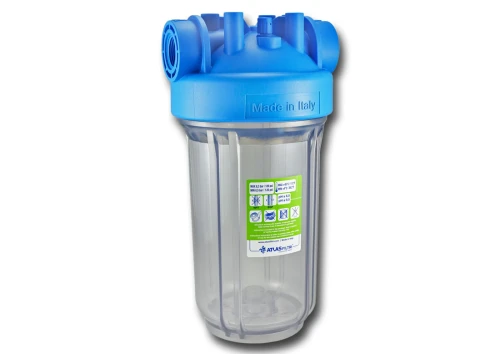 RA1700711 : Obudowa AtlasFiltri BB10 DP BIG 10 MONO TS gwint 1 cal - przezroczysta RA1700711 : Obudowa AtlasFiltri BB10 DP BIG 10 MONO TS gwint 1 cal - przezroczysta