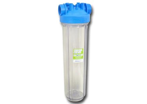 RA1800711 : Obudowa AtlasFiltri BB20 DP BIG 20 MONO TS gwint 1 cal - przezroczysta RA1800711 : Obudowa AtlasFiltri BB20 DP BIG 20 MONO TS gwint 1 cal - przezroczysta