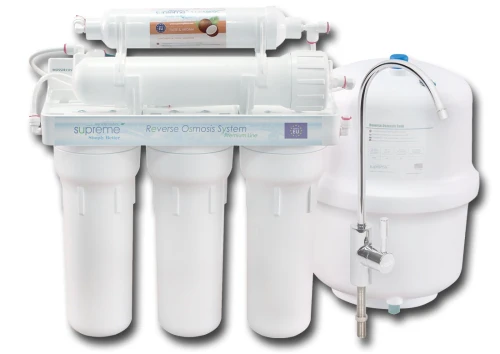 RO5-SUPREME-PREMIUM : Filtr RO5 100 GPD bez mineralizacji (wkłady antybakteryjne) RO5-SUPREME-PREMIUM : Filtr RO5 100 GPD bez mineralizacji (wkłady antybakteryjne)